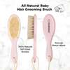 Baby Hair Brush, Blush - Hair Accessories - 2