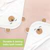 Bamboo Hooded Towel, Grizzly - Bath Towels - 5 - thumbnail