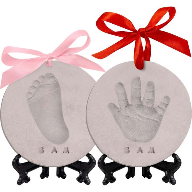 CHERISH Baby Handprint Keepsake Ornament, Dove Multi