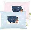 2-Pack Toddler Pillows, Pastel Rainbow - Pillows - 1 - thumbnail