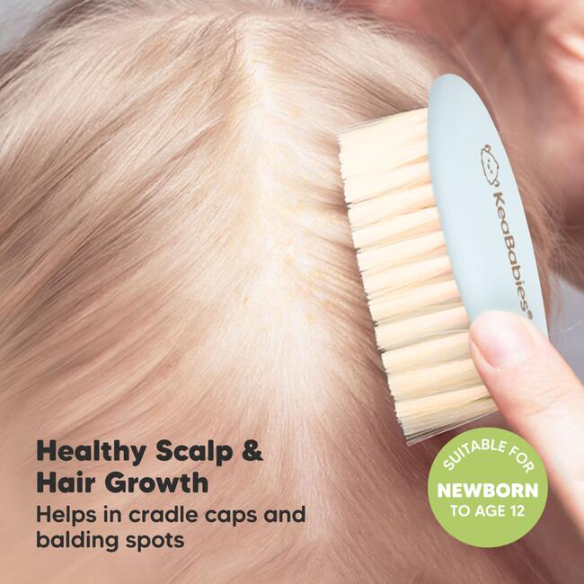 Baby Hair Brush and Comb Set, Frost - Hair Accessories - 3