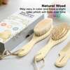 Baby Hair Brush and Comb Set, Lemon - Hair Accessories - 6