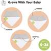 8-Pack Organic Bandana Bibs Set for Baby Girls and Boys, Dawn - Bibs - 3 - thumbnail
