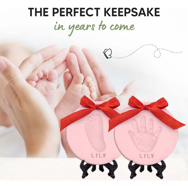 CHERISH Baby Handprint Keepsake Ornament, Candy Multi - Ornaments - 6