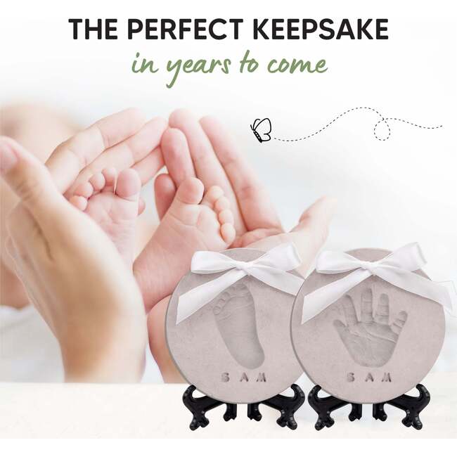 CHERISH Baby Handprint Keepsake Ornament, Dove Multi - Ornaments - 6
