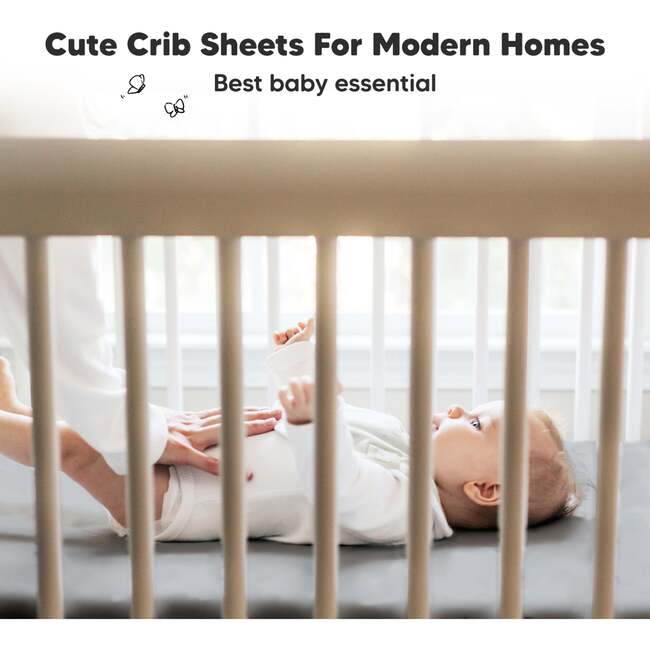 Fitted Crib Sheet, Storm - Crib Sheets - 7