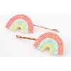 Glitter Rainbow Hair Slides - Hair Accessories - 2