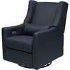 Kiwi Electronic Recliner and Swivel Glider, Navy Eco-Twill - Nursery Chairs - 1 - thumbnail