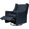 Kiwi Electronic Recliner and Swivel Glider, Navy Eco-Twill - Nursery Chairs - 4