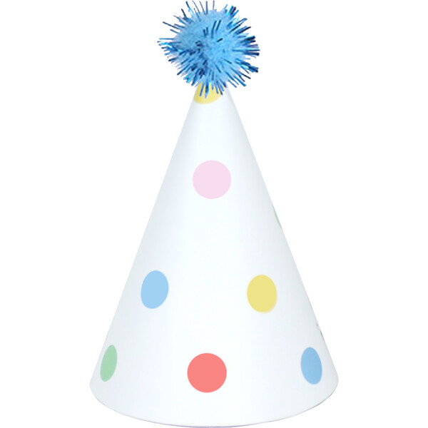 Polka Dot Party Hat, 1 Count - Merrilulu Party Goods | Maisonette