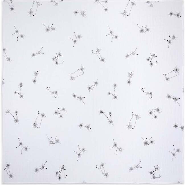 Swaddle Blanket 2PK  Constellation & Star Dust, White - Swaddles - 5