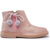 PomPom Chelsea Boots, Pink - Boots - 1 - thumbnail