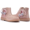 PomPom Chelsea Boots, Pink - Boots - 2