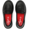 School Treated Leather Loafers, Black - Loafers - 8 - thumbnail