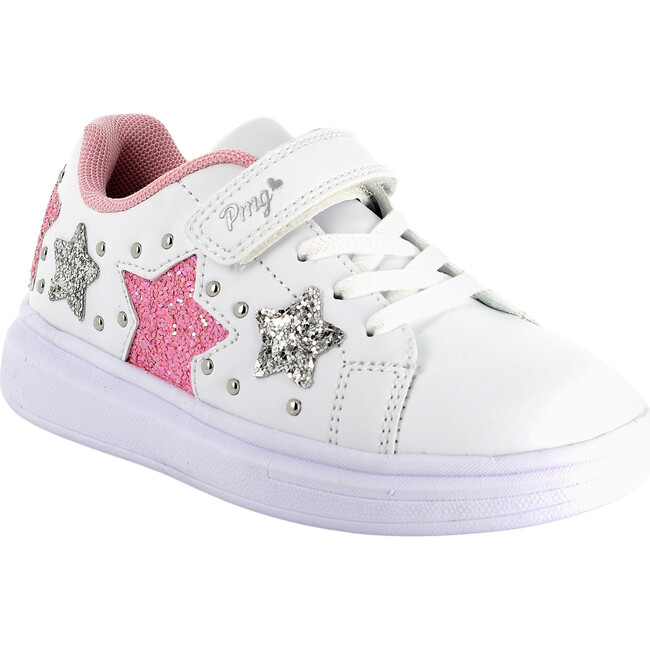 Sneaker, White/Pink