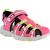 Closed Toe Sandal, Fuchsia - Sandals - 1 - thumbnail