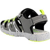 Closed Toe Sandal, Grey - Sandals - 3