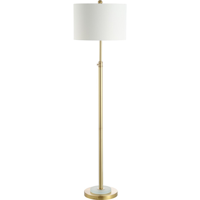 Pierson Floor Lamp, Metallic - Lighting - 1