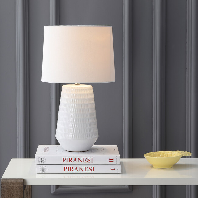 Stark Table Lamp, White - Lighting - 2