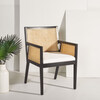Malik Rattan Dining Chair, Black - Accent Seating - 2