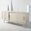 Tomas Mid-Century Media Stand, White - Storage - 2