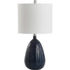 Linnett Table Lamp, Navy - Lighting - 1 - thumbnail