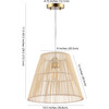 Senya Pendant, Brown - Lighting - 4