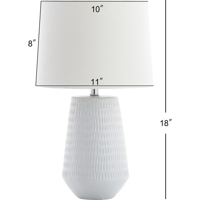 Stark Table Lamp, White - Lighting - 3