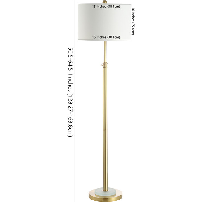 Pierson Floor Lamp, Metallic - Lighting - 3