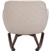Mack Mid Century Rocking Chair, Beige - Nursery Chairs - 6