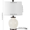 Orsla Table Lamp, White - Lighting - 3