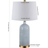 Stark Table Lamp, Blue - Lighting - 3