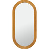 Jeanelle Oval Gold Mirror, Gold - Mirrors - 1 - thumbnail