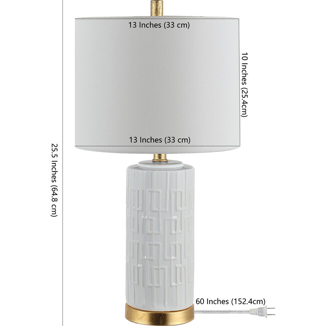 Pehonix Table Lamp, White - Lighting - 3