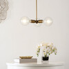 Harkin 3 Light Adjustable Pendant, Metallic - Lighting - 2