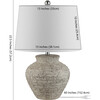 Ledger Table Lamp, Grey - Lighting - 3