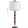 Lukas Table Lamp, Brown - Lighting - 3