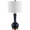 Gaetna Table Lamp, Navy - Lighting - 1 - thumbnail