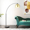 Glarien Floor Lamp, Gold - Lighting - 2