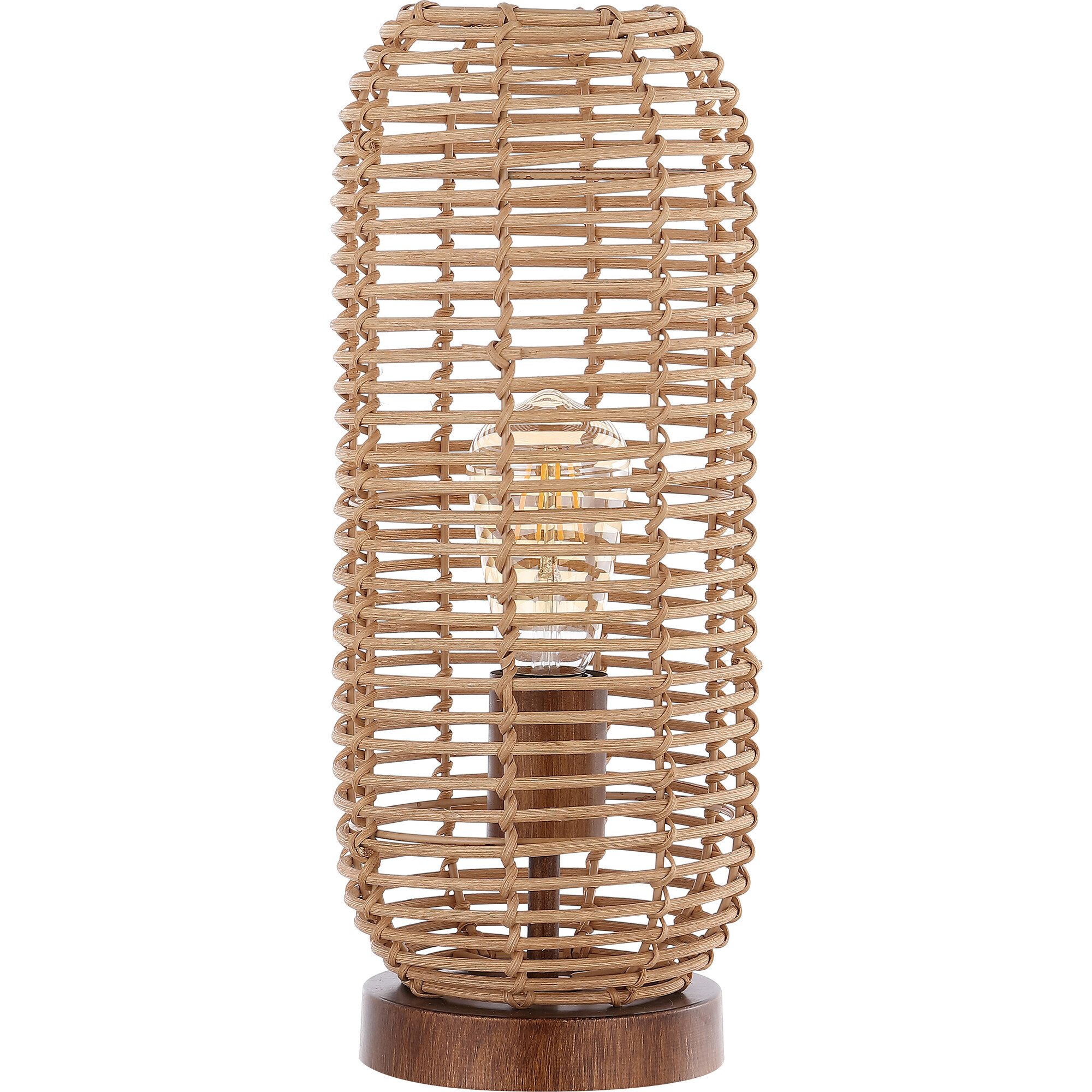 Eveline Table Lamp, Brown - Lighting - 1