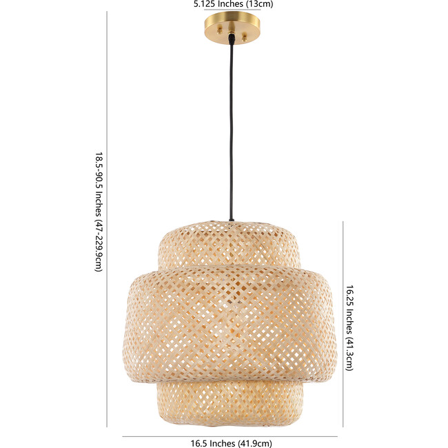 Klara Pendant, Brown - Lighting - 4
