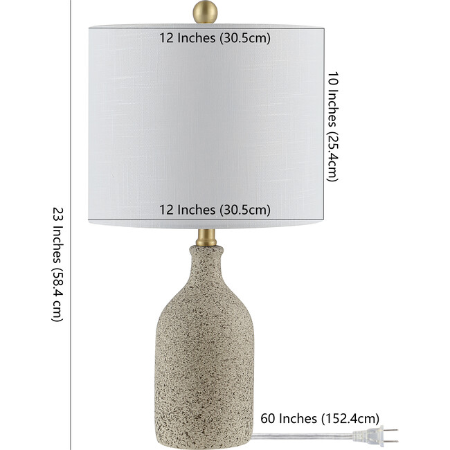 Gunnar Table Lamp, Grey - Lighting - 3