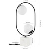 Imrie Table Lamp, White - Lighting - 3