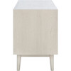 Elissa Mid-Century Small Media Stand, White - Storage - 5