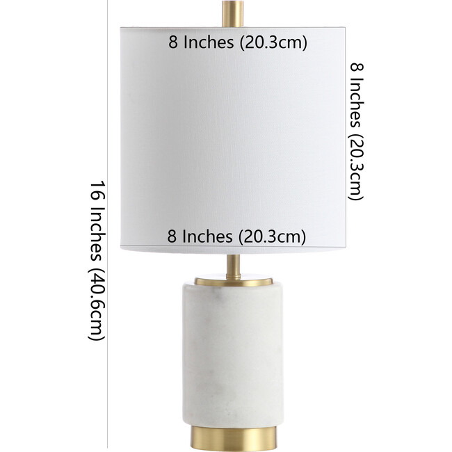 Davion Table Lamp, Metallic - Lighting - 3