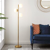 Devlyn Floor Lamp, Gold - Lighting - 2