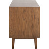 Elissa Mid-Century Small Media Stand, Brown - Storage - 6