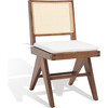 Colette Rattan Dining Chair, Set Of 2, Dark Brown - Accent Seating - 3