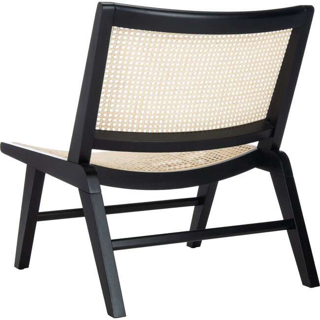 Auckland Rattan Accent Chair, Black - Accent Seating - 3