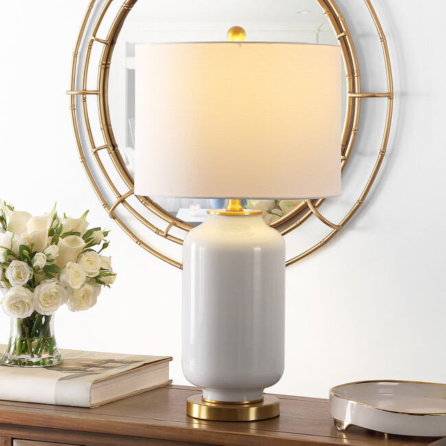 Amaia Table Lamp, White